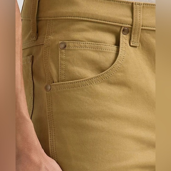 Wrangler Premium Performance Tough Comfort Cowboy Cut Slim Fit Canvas Jeans - Picture 4 of 7